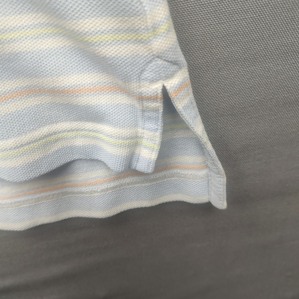 Brooks Brothers 346 Polo Shirt Mens Large Multicolor Striped Preppy - Picture 7 of 15